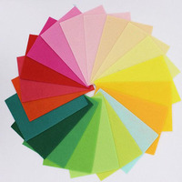 Feutres rigides pour loisirs créatifs, 60 couleurs, feutre polyester aiguilleté
