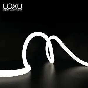 COXOTECH 360度柔性霓虹灯发光二极管条可模制自由弯曲和成型360度圆形霓虹灯