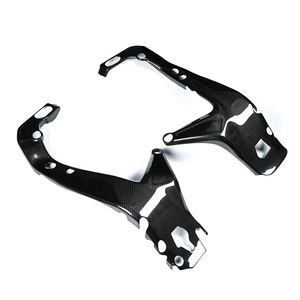 Cubierta de cuadro de fibra de carbono seca 3K para carenado lateral de motocicleta Yamaha MT09 2024-2026 - Product Image 5