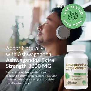 OEM/ODM天然アシュワサンダカプセルBioperine余分な強さアシュワサンダサプリメント大人のストレス気分サポート60カプセル - Product Image 3