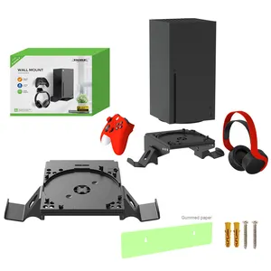 Newest 3 In 1 Controller Holders Headphone Hook Wall Mount For Xbox Series X