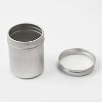 Pots de médicaments personnalisés en aluminium de qualité alimentaire, emballage de poudre d'épices, boîtes en aluminium, récipients en étain de 50ml