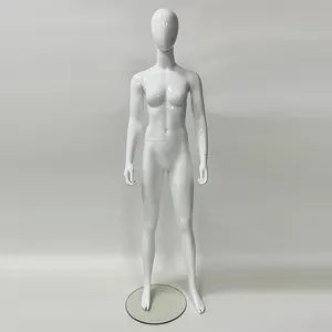 Customized Clothing Store Window Display Showcase White Man Whole Body Mannequin