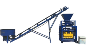 QTJ4-28 bán tự động 4 5 6 8 9 inch Interlock creux Route pavé moule ciment béton brique Máy de chế tạo - Product Image 2