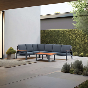 Di lusso all'aperto commerciale <span class=keywords><strong>usato</strong></span> Hotel Resort mobili da giardino divano Lounge Set <span class=keywords><strong>per</strong></span> pranzo cucina parco & cortile <span class=keywords><strong>per</strong></span> la casa - Product Image 1