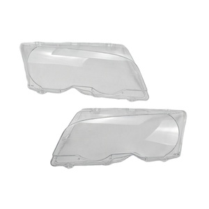 Système d'éclairage automatique TIEAUR Couvercle de lentille de <span class=keywords><strong>phare</strong></span> de <span class=keywords><strong>phare</strong></span> de style ancien en verre plastique transparent pour E46 1998-2001 ans - Product Image 6