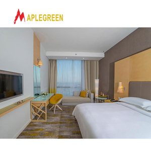 Conjuntos de muebles de dormitorio de hotel de cinco estrellas modernos Fabricante de muebles de hospitalidad comercial <span class=keywords><strong>Suministros</strong></span> de habitación de hotel de madera para - Product Image 1
