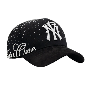 Custom Logo <strong>Ny</strong> 5 Panel Caps <strong>Women</strong> Mens Curved Brim Barbas <strong>Hats</strong> Denim Suede Snapback <strong>Hats</strong> 31 Baseball Cap Sport Gorras Barbas <strong>Hat</strong> - Product Image 1