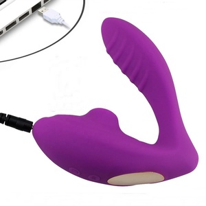 femenino recargable vibratorio punto g clit consolador PARA LA clítoris estimulador con 10 patrones de vibración de succión - Product Image 4