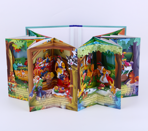 Professionisti bambini 3D Pop-up servizio di stampa del libro Boardbook stampante utilizzando carta Offset per la <span class=keywords><strong>letteratura</strong></span> per bambini - Product Image 3