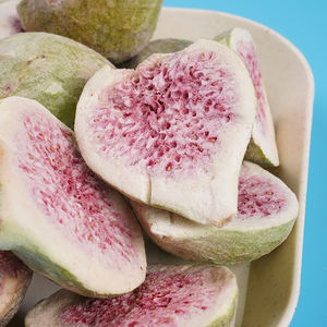 Vente en gros usine : Tranches <span class=keywords><strong>de</strong></span> figues lyophilisées 100% naturelles, goût sucré, préservées dans l'<span class=keywords><strong>eau</strong></span>, OEM disponible pour la pâtisserie - Product Image 3