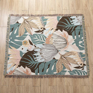 Adulte tissé tenture murale haute qualité tissé jeter couverture personnalisée 100% recyclé coton tapisserie maison mur décor canapé couverture - Product Image 4