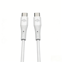 Câble de charge Type-C en silicone souple, 1M, 60W, 3A, haute puissance, charge rapide, cœur en cuivre pur, pour appareils mobiles - Vente flash