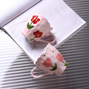 <span class=keywords><strong>Tazze</strong></span> da caffè fatte a mano a caldo <span class=keywords><strong>tazze</strong></span> da caffè Oversize carino piccolo cuore creativo nuvola tazza da caffè in ceramica tè Latte tazza da tè da pomeriggio Latte tazza da tè - Product Image 2