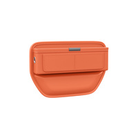 Accessoires intérieurs automobiles : Boîte de rangement élégante pour l'espace entre les sièges de voiture, en PU, à installer facilement, organisateur de siège avant avec 1 à 3 compartiments