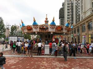 Carrusel de Parque de Atracciones para Niños en Oferta, Carrusel Giratorio - Product Image 5
