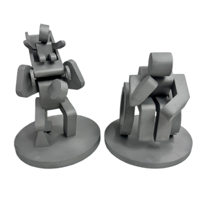 Escultura Metálica Personalizada de Alta Calidad en Aleación de Aluminio <span class=keywords><strong>6061</strong></span> A1Si10Mg y Acero Inoxidable, Impresión 3D, Granallado a Pequeña Escala - Product Image 5