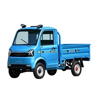 Camion de fret électrique direct usine, moteur 2000W, cabine climatisée et chauffée pour le transport sur chantier en Arabie Saoudite
