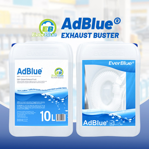Solution d'urée aqueuse <span class=keywords><strong>AdBlue</strong></span> 32% Everblue certifiée VDA, fabriquée en Chine, <span class=keywords><strong>10L</strong></span>, bleue, pour moteurs diesel, avec tube intégré - Product Image 3