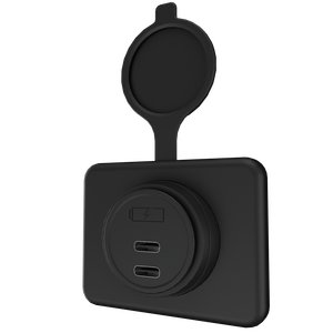 <span class=keywords><strong>Chargeur</strong></span> rapide à double port DAMAVO QC3.0 & PD 48W 12V 24V <span class=keywords><strong>chargeur</strong></span> de panneau de voiture avec 1 an de garantie <span class=keywords><strong>chargeur</strong></span> de voiture de type C à montage en surface - Product Image 5