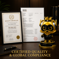 Figura de Oso de Metal Chapado en Oro, Trofeo 3D Fundido, Adorno de Escritorio para Regalos Empresariales y Eventos de Gala