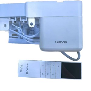 Rail de rideau électrique intelligent WiFi entièrement automatique, moteur compact en alliage d'aluminium, <span class=keywords><strong>rideaux</strong></span> modernes minimalistes pour Bar Mitzvah - Product Image 4