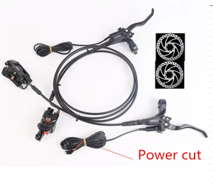 HH电动自行车Ebike踏板车雪地自行车电机转换套件配件XOD XD-E300液压制动器160毫米制动盘 - Product Image 4