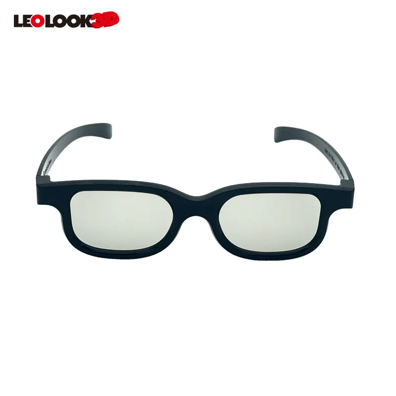 Kunststoff passive kreisförmige polarisierte 3D-Brillen für Kino und passive 3D-TV-Projektoren