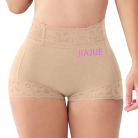 Culotte Butt Lifter rehausseur de hanche Shapewear ventre contrôle corps Shaper Shorts avec quatre os dentelle taille haute sans couture Shorts
