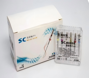 File Dentali Rotanti SC Plus Niti Durevoli 21mm 25mm 31mm per Canali Radicolari, File Endodontici - Product Image 1