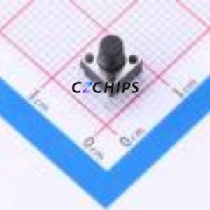 TS6675CJ 250gf 009 Tactile Switch Through hole-4P,6x6mm Switch Single Pole Single Throw Round Button 2.5N Through Hole - Product Image 1