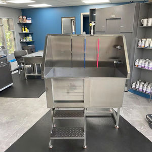 İndirimli paslanmaz çelik küvet tüm hayvanlar için uygun, köpekler, kediler, indirimli bir fiyata özelleştirilmiş - Product Image 4