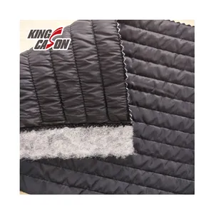 Kingcason Hot Sale Manufacturer Wholesale Anti-pill Customized Colors 140cm 300GSM Quilted Fabric For Garments