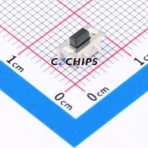 HX-3x6x3.8-CA-0.6-2.5N Tactile Switch SMD Switch Single Pole Single Throw 2.5N Horizontal Mount 7mm - Product Image 1