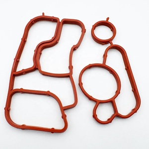 Pièces automobiles, filtre à huile moteur, joint de refroidisseur Elring 06J115441 06J117070 pour Audi A3 A4 A6 Q5 VW Beetle Audi <span class=keywords><strong>Ajusa</strong></span> VAG 898.010 - Product Image 2