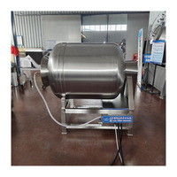 Mesin Pengaduk Daging Stainless Steel Kecil, Mesin Vakum Pengaduk Daging, Mesin Marinasi Daging Sapi Babi
