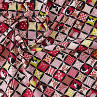 Tissu Qibao Cat 100% Coton 20S pour Impression Numérique DIY, Nappe, Coussin, Fond de Scène, Vêtements