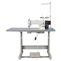 Machine à coudre le cuir à double synchronisation 0303D pour matériaux épais avec moteur servo pour alimentation intégrée et entraînement direct par ordinateur