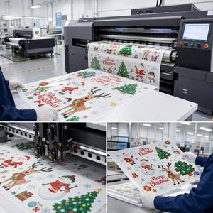 Adesivi Statici <span class=keywords><strong>per</strong></span> Finestre di Alta Qualità Personalizzati <span class=keywords><strong>per</strong></span> Natale e Vigilia, Decorazioni <span class=keywords><strong>per</strong></span> Vetrine di Negozi - Product Image 4