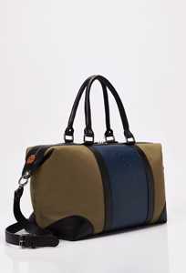 빈티지 스타일 주말 여행 더플백 여공용 지퍼 보관 가방 - Product Image 5