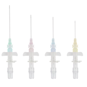 สายสวนป้องกันการไหลย้อนกลับแบบมีปีกพร้อมช่องส่งกลับเลือดเพื่อการเจาะเส้นเลือดได้ง่ายและติดตั้งได้นานอย่างปลอดภัย - Product Image 1