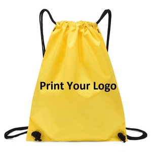 Mochila Deportiva Personalizada de Fábrica con Cordón Ajustable y Bolsillo con Cremallera, Bolsa con Cordón para Gimnasio o Viaje - Product Image 1