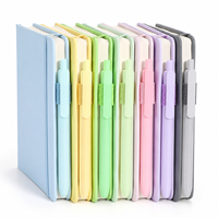 Cuaderno de Cuero PU Personalizado en Oferta, con Portaplumas, Hecho a Mano, Tamaño A5, Agenda Personalizada