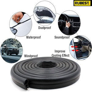 Con Dấu Cao Su Cửa, Sọc Thời Tiết Tự Động Với Bóng Đèn Trên Cao, Dễ Dàng Lắp Đặt Trong Xe Hơi, Thuyền Và Các Ứng Dụng Gia Đình - Product Image 4