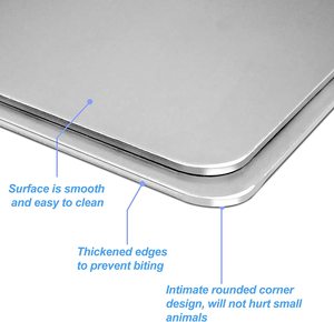 Alfombrillas enfriadoras de conejos para mascotas, esterilla de hielo para hámster, cama fría de aluminio para verano, venta al por mayor de fábrica - Product Image 4