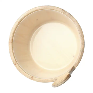 木製サウナスパアクセサリー-サウナルーム用のバケツとスプーン - Product Image 6