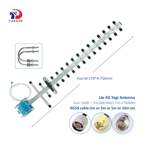 <span class=keywords><strong>Antena</strong></span> <span class=keywords><strong>Yagi</strong></span> de largo alcance direccional exterior de alta ganancia 16dBi Lte 4G - Product Image 2