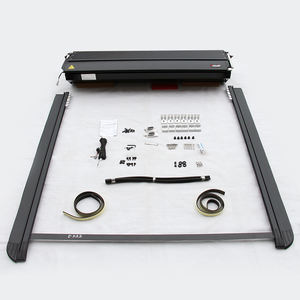 YTPIONEER, cubierta enrollable de aleación de aluminio a bajo <span class=keywords><strong>precio</strong></span>, cubierta de cama para <span class=keywords><strong>camioneta</strong></span> para <span class=keywords><strong>Ranger</strong></span> XLT <span class=keywords><strong>2023</strong></span>, tapa de cama retráctil impermeable - Product Image 2