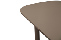 de 5 fauteuils de salle à manger Mobilier d'extérieur Jardin Café Corde Aluminium Hauteur réglable Table carrée et 4 chaises