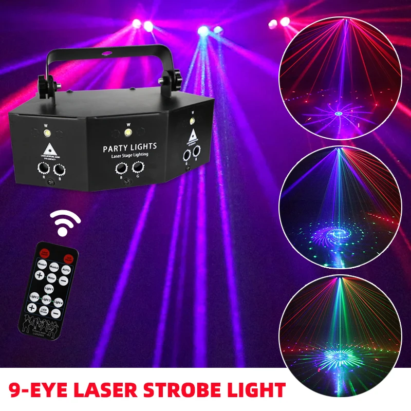 Decoration Party Lights Projector dj Stage Light Projector Light For Disco ktv